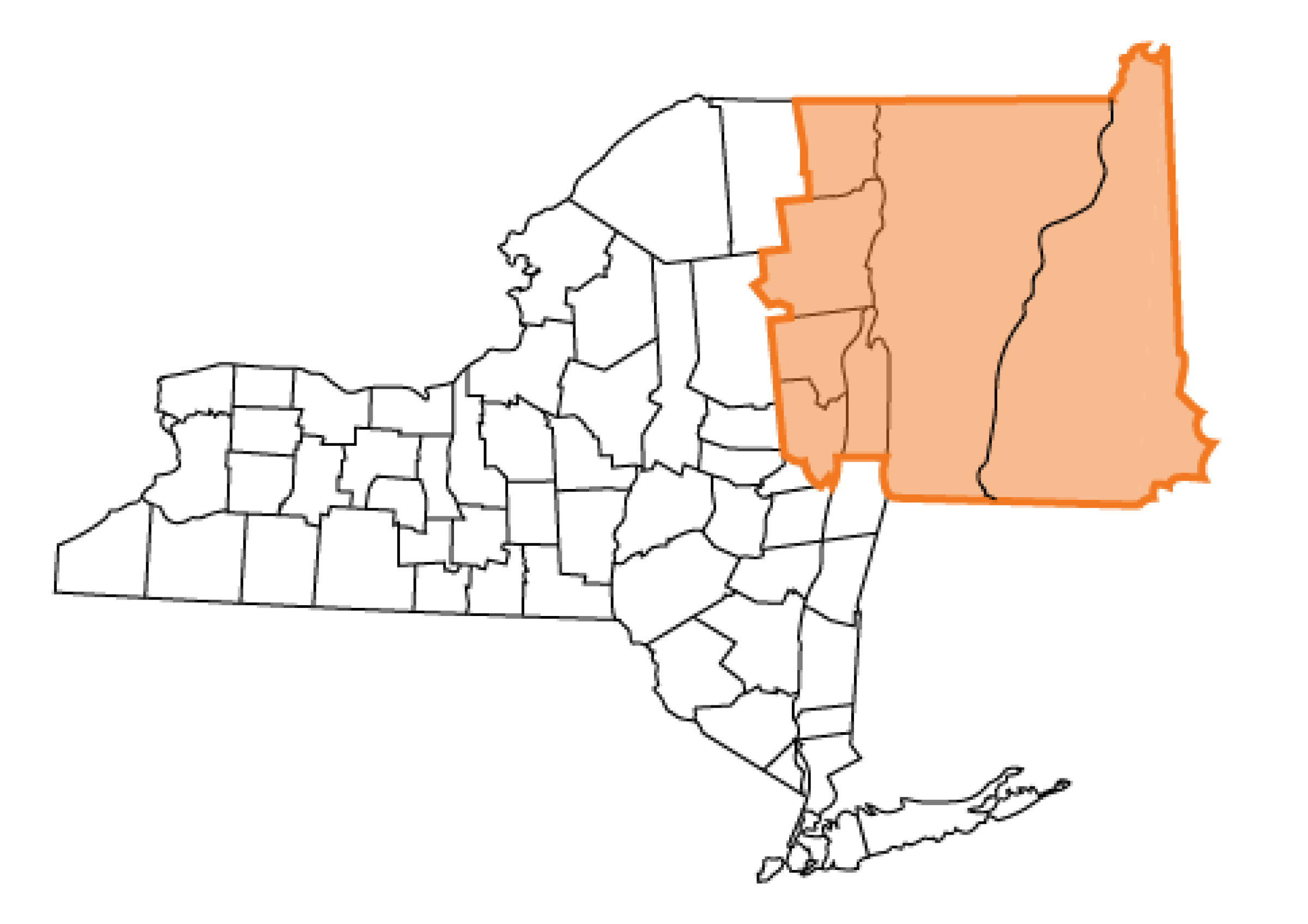 land management service area map