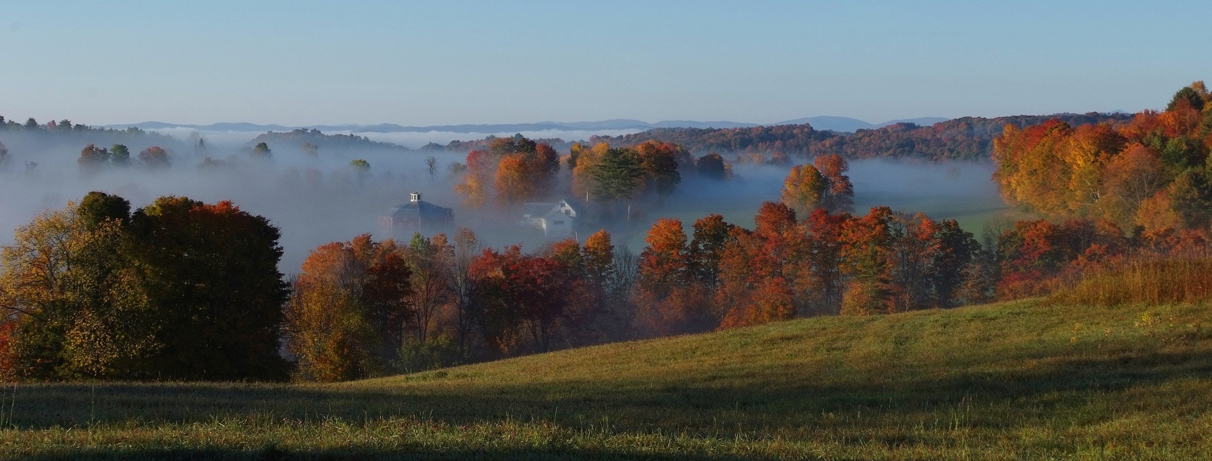 vermont fall mountain